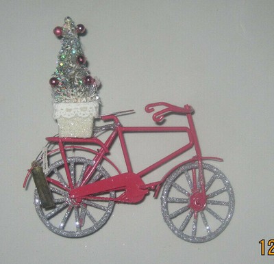 pink glitter bike